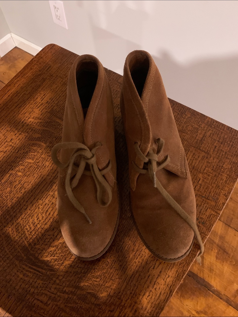 Faux Suede Ankle Booties